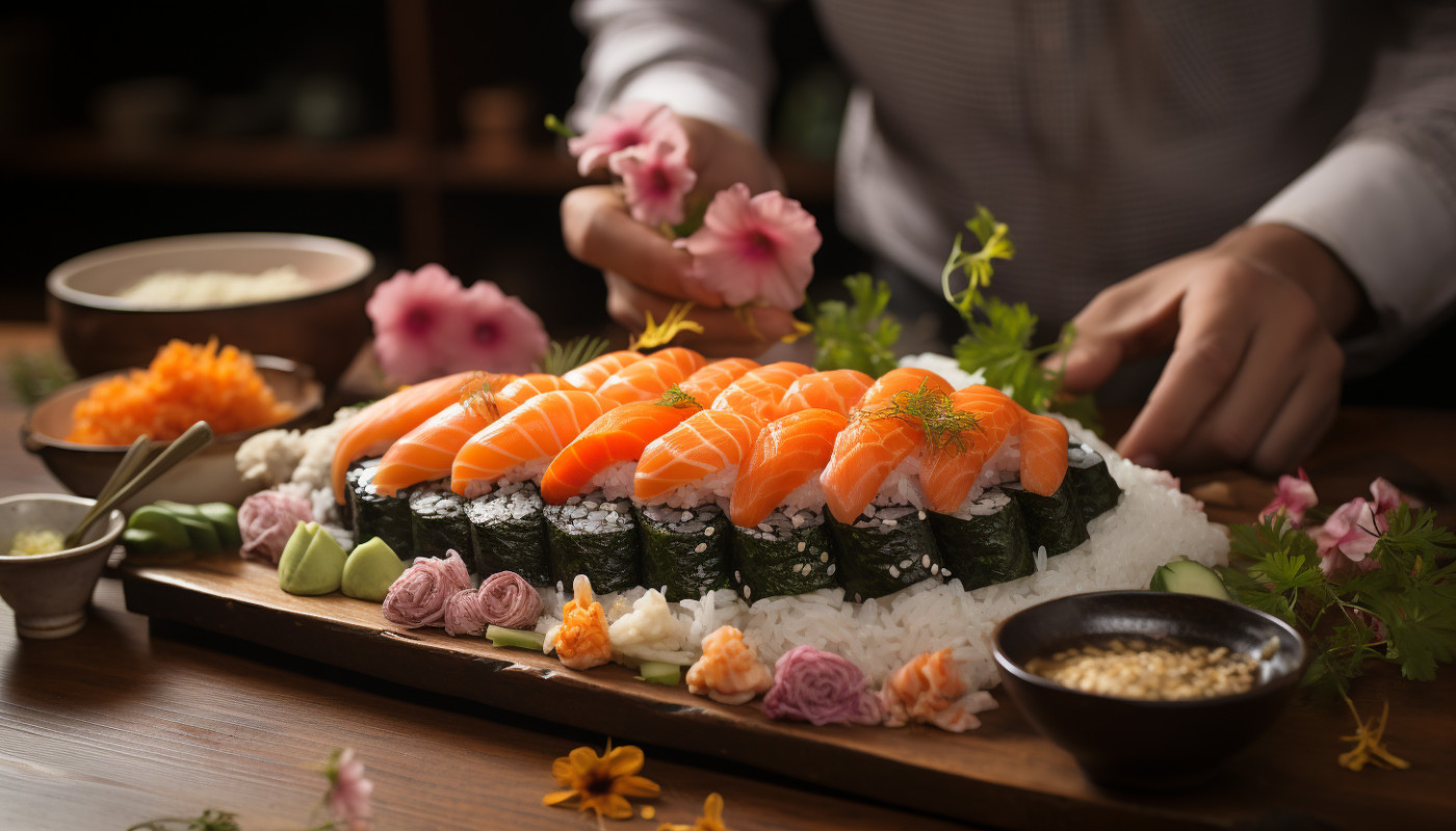 El fascinante arte de hacer sushi en casa